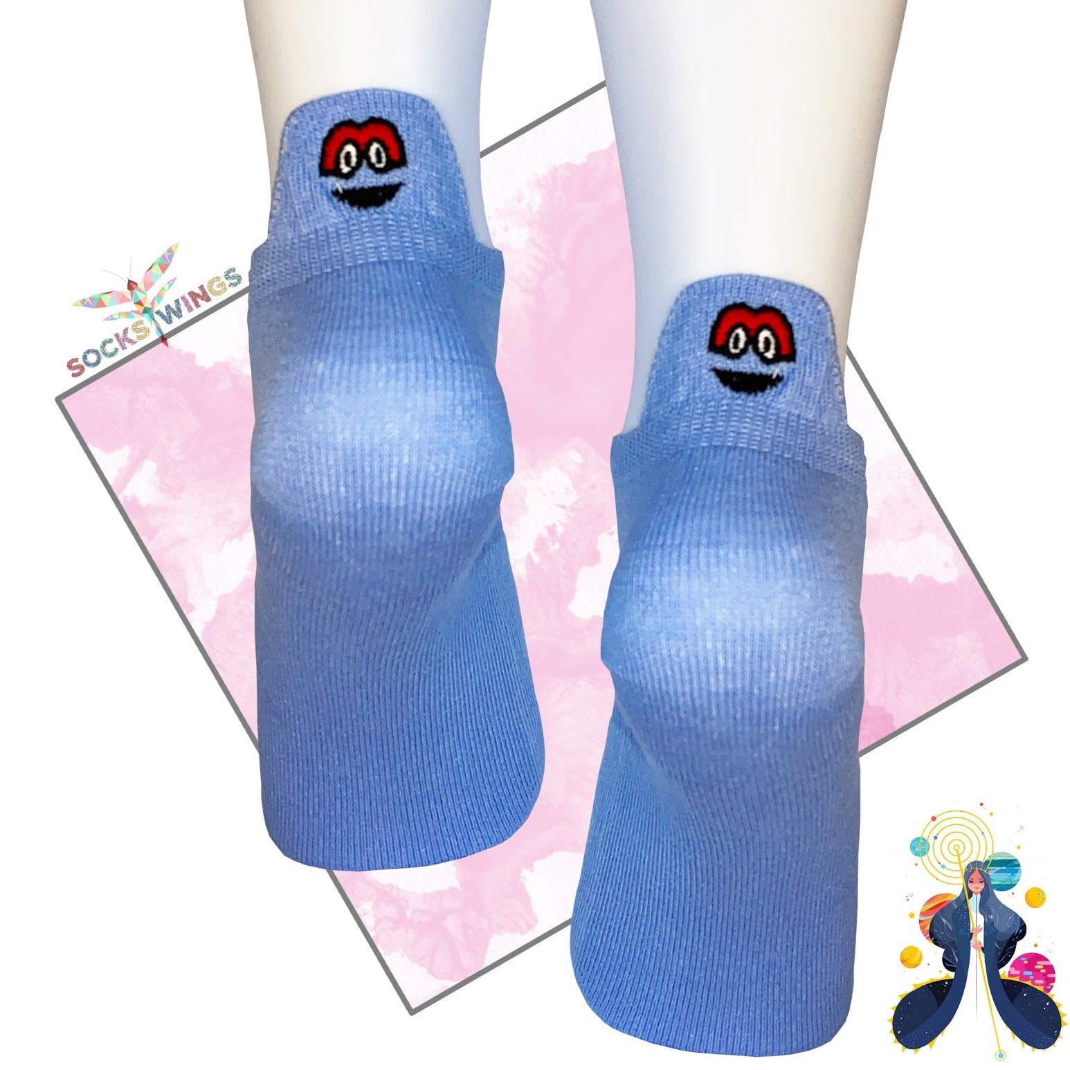 RedLook Blau Little Socken