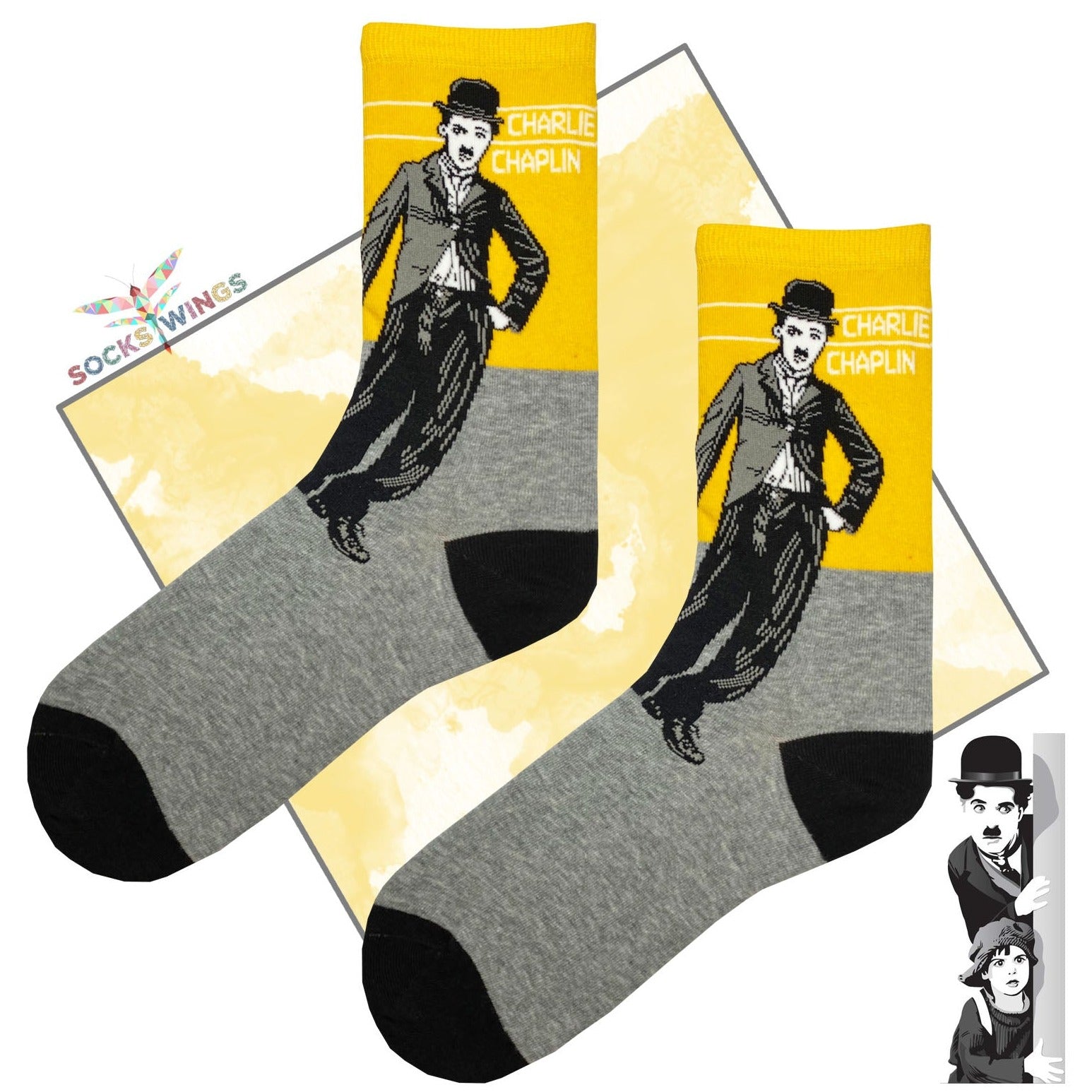 Charlie Chaplin Socken