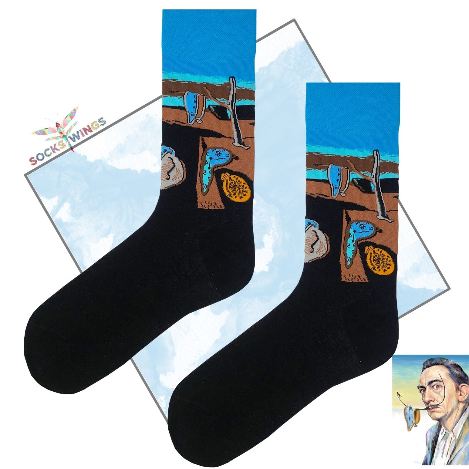 The Persistence of Memory Socken