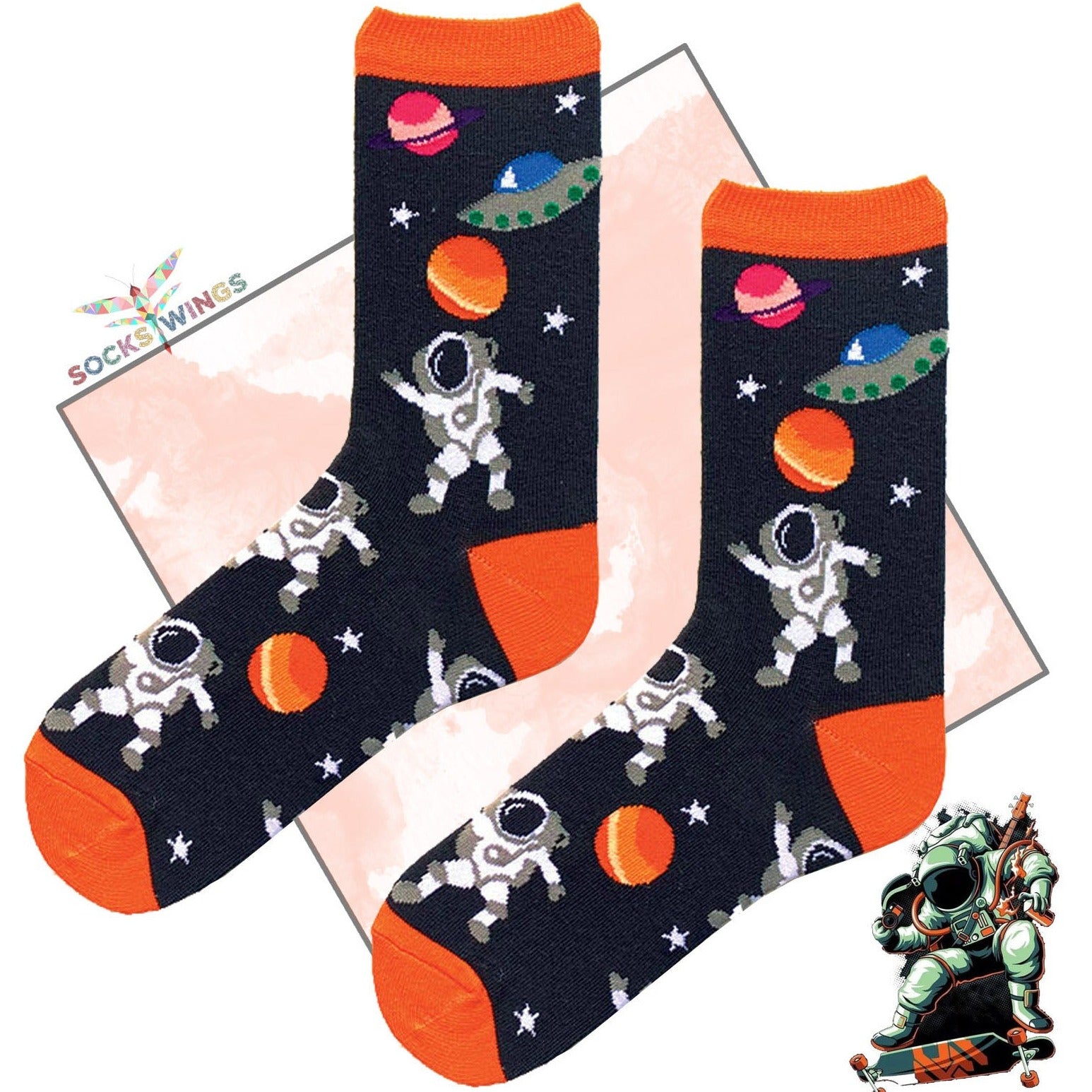 Astronauten Socken