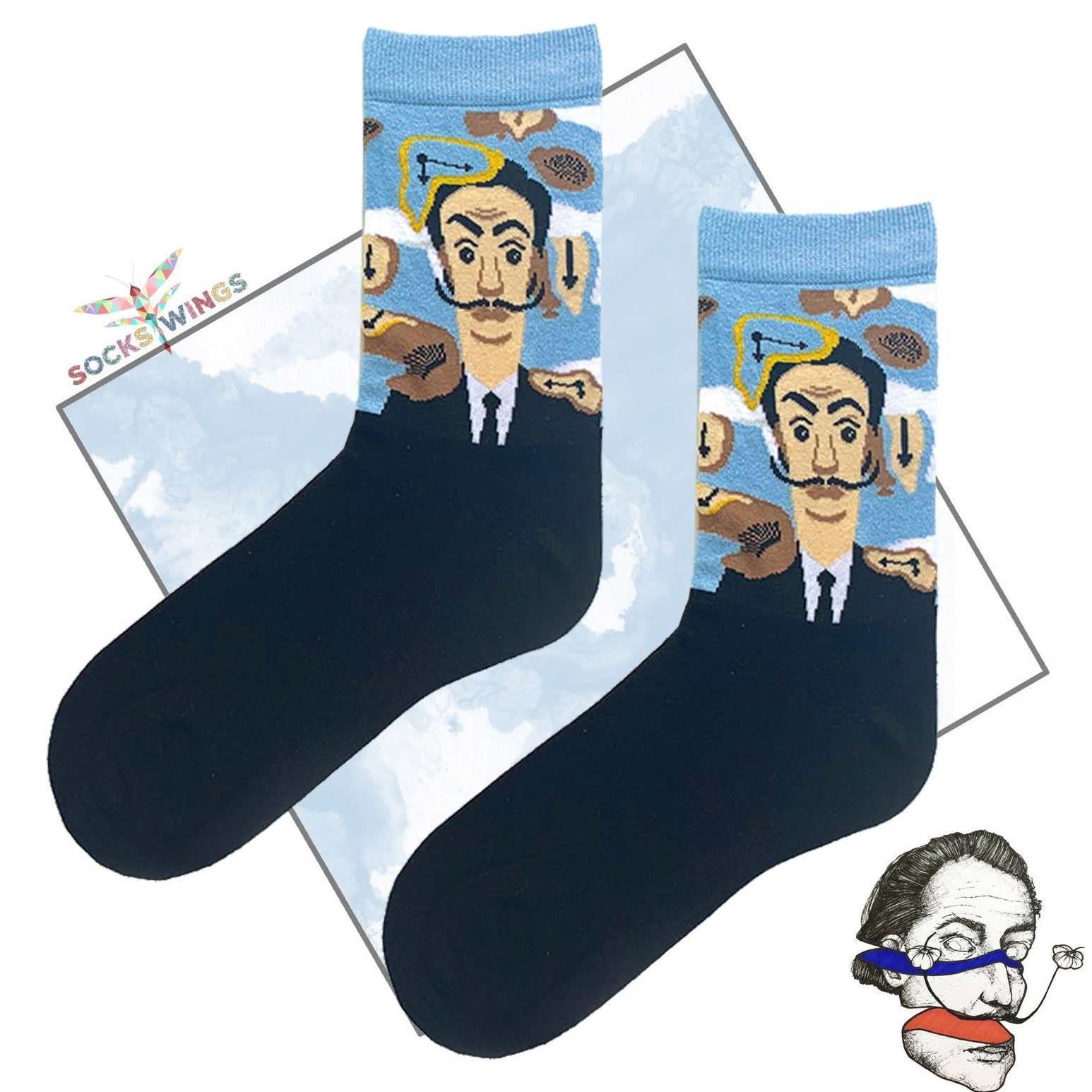 Salvador Dali Socken