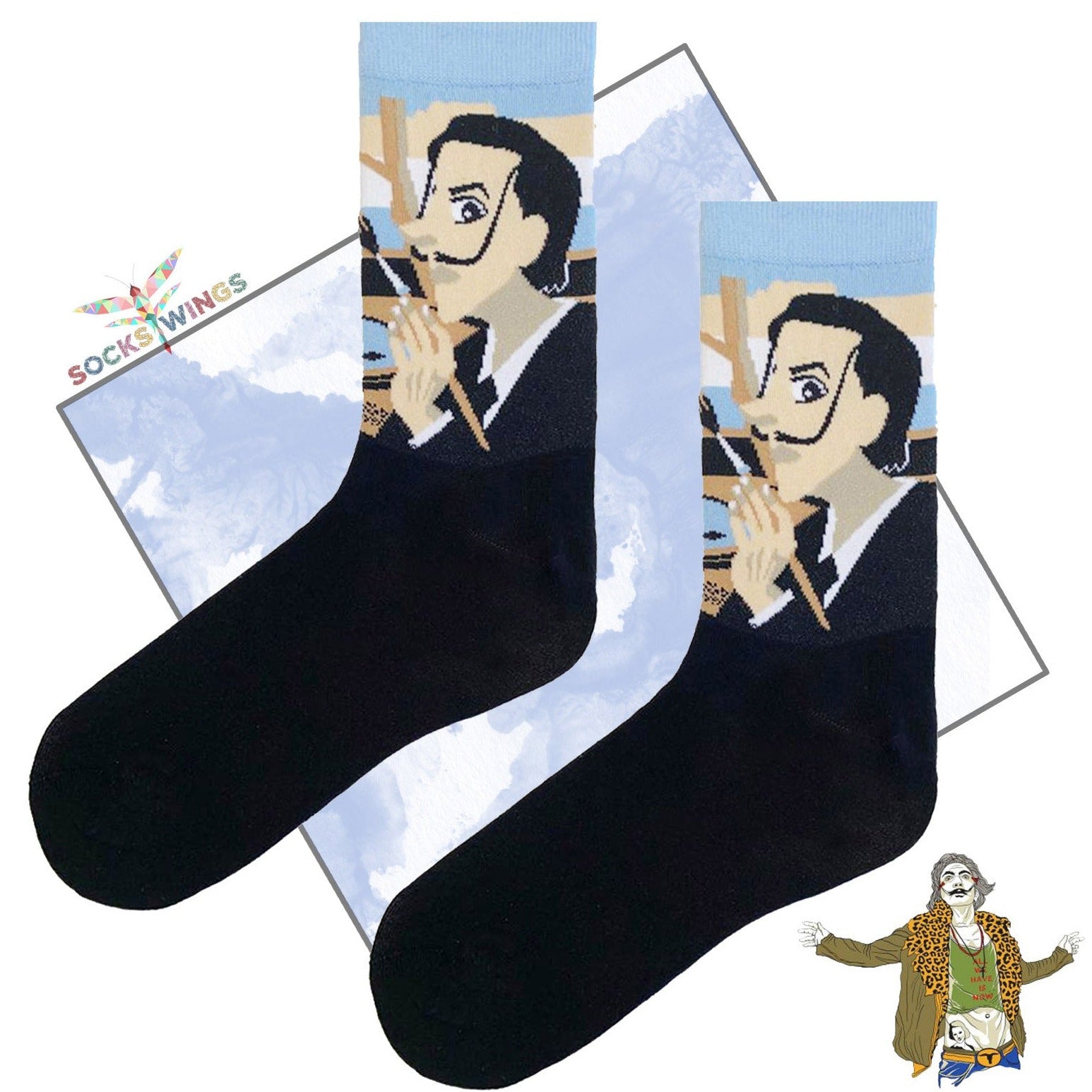 Salvador Dali Socken 2