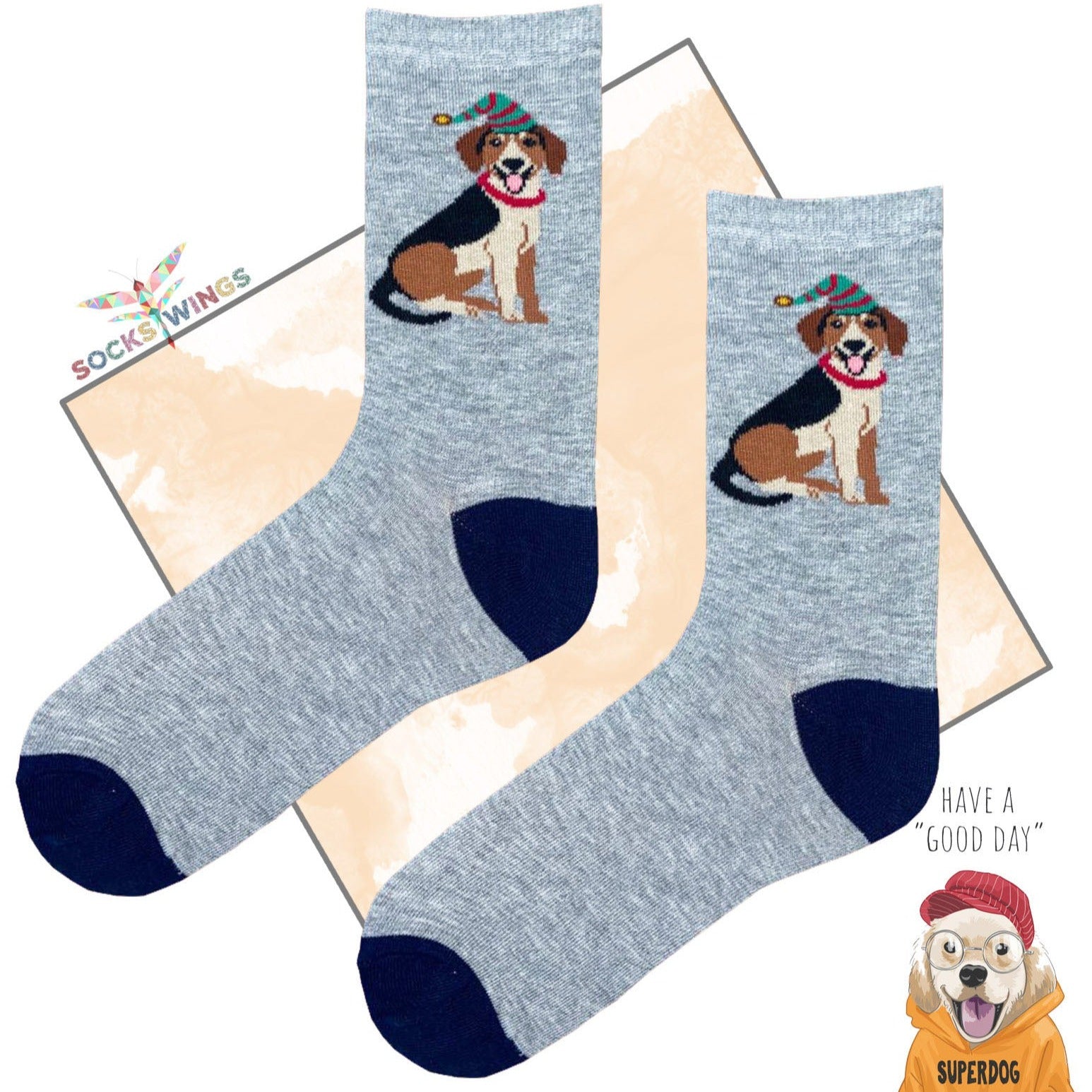 Süßer Hund Socken