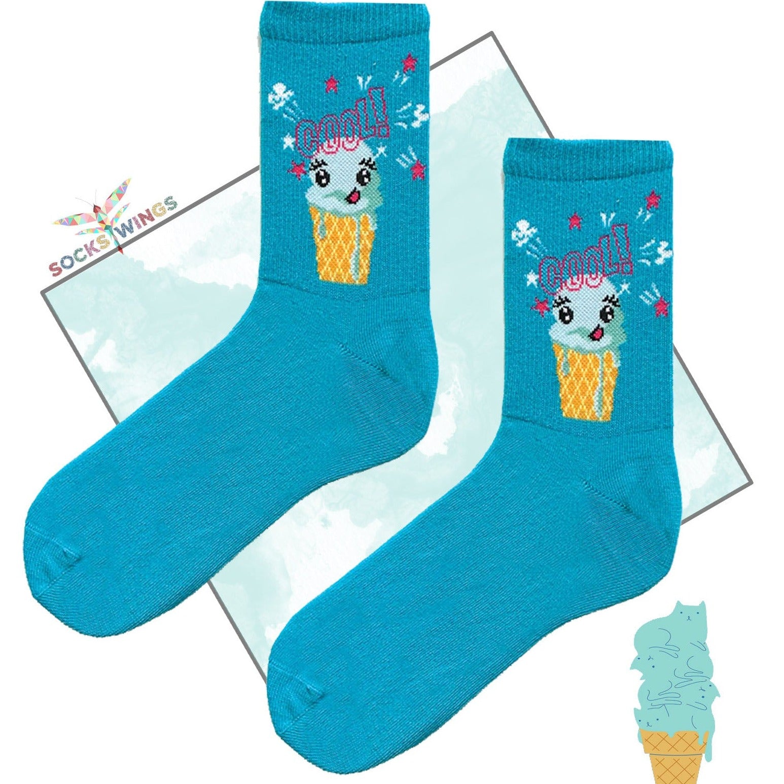 Cool Eis Socken