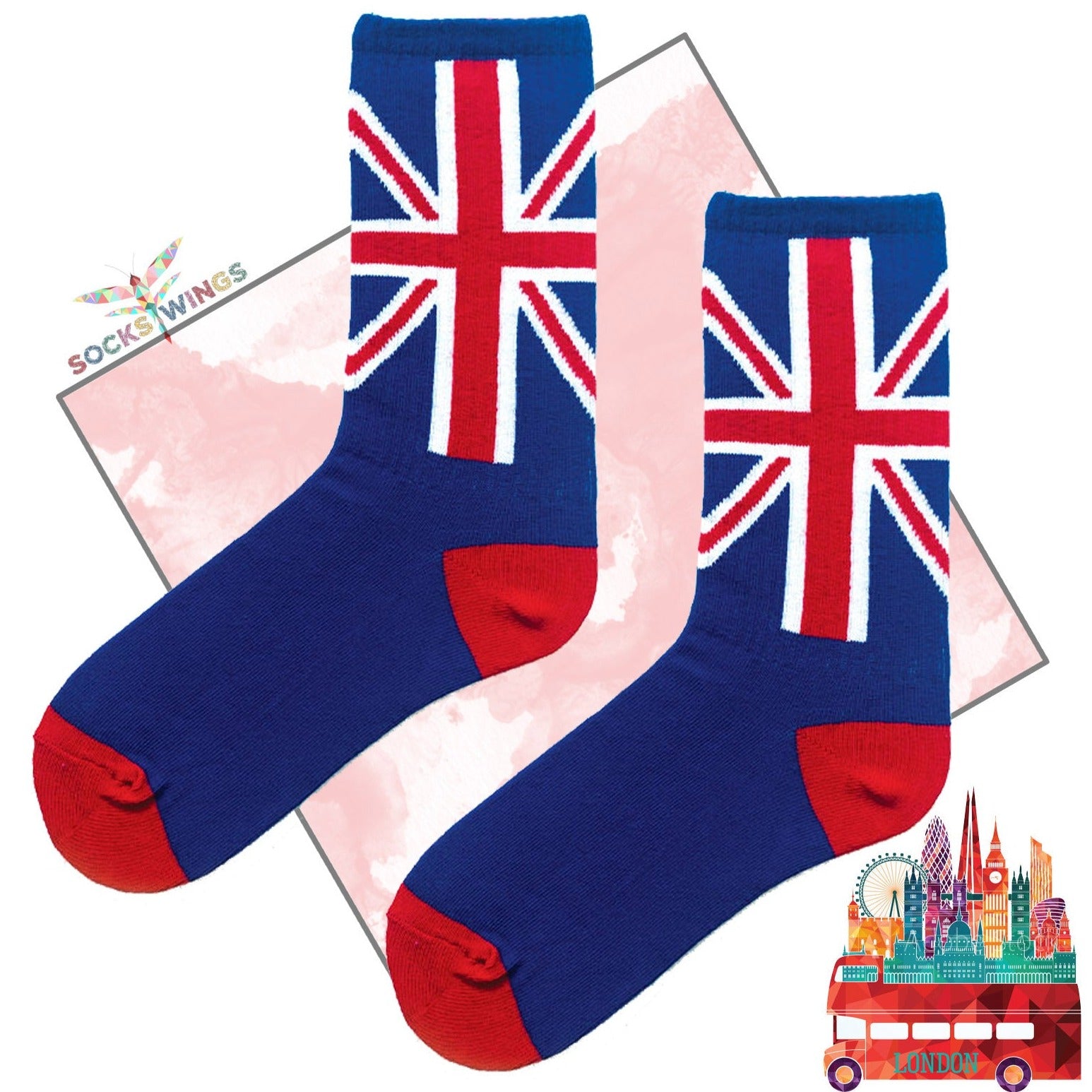 Grossbritannien Flagge Socken